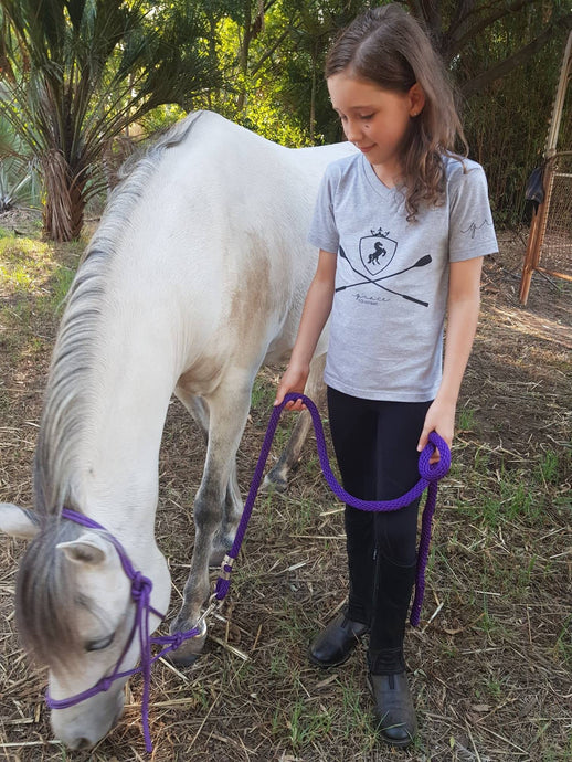 Kids Ivy Tee Grey