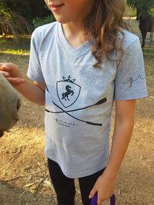 Kids Ivy Tee Grey
